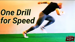 Learn to sprint faster: One Drill to help with speed training