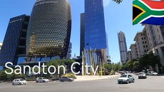 Walking Inside Africa's RICHEST SQUARE MILE - Sandton City in Johannesburg South Africa