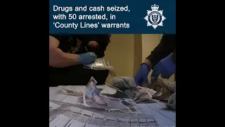 Ten drugs lines disrupted and 50 people arrested in class A crackdown