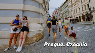 Prague Sightseeing Tour 2023 🇨🇿 Czech Republic | 4K 60fps HDR with Binaural Sound (▶︎85min)