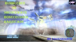 [Bumblebee Vs Shockwave,BoneCrusher,Barricade]Transformers The Game Modding