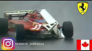 El gran Gilles!! Gilles Villeneuve Canadá 1981