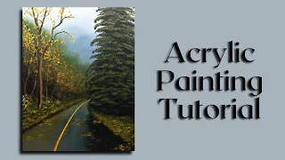 Acrylic Painting Tutorial - Step by Step