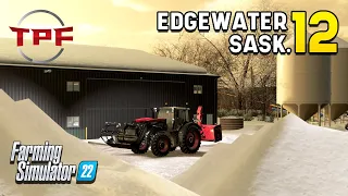 Snow Clearing Timelapse! - Edgewater Sask. #12 - Farming Simulator 22