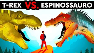Um Dinossauro Mais Rápido e Maior Que o T-Rex, mas Quem Vence Uma Luta Cara a Cara