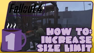 How To: Increase Settlement Size Limit Using Console Commands | Fallout 4 Tips and Tricks Episode #1