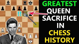 Nezhmetdinov vs Chernikov 1962,best Queen sacrifice,Greatest moves,tactics,traps,strategies,Ideas