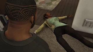 GTA V Franklin kills his Aunt