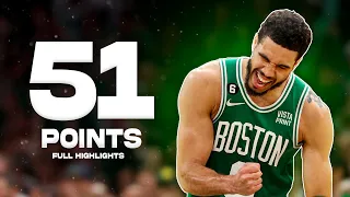 Jayson Tatum ALL 51 Points in Historic Game 7 ECSF Matchup vs. 76ers | Full Highlights