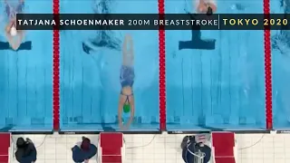 Tatjana Schoenmaker Analysis 200 METER BREASTSTROKE WINS GOLD SETS W RECORD | TOKYO 2020 OLYMPICS