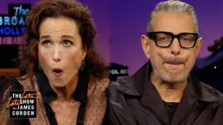 Jeff Goldblum & Andie MacDowell Perform Animal Impressions