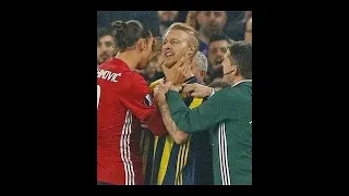 Zlatan Ibrahimović vs Kasper Dolberg