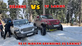 Jeep Wrangler Rubicon vs Mahindra Thar 2020 | Which one is wroth buying?