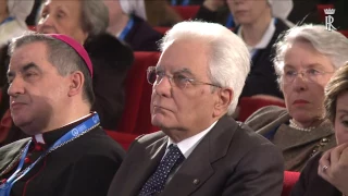il Presidente Mattarella alla inaugurazione dell'anno accademico Università Cattolica