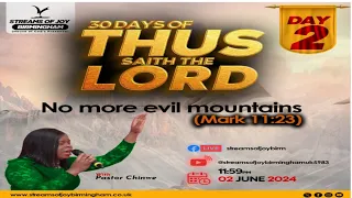 30 DAYS OF THUS SAITH THE LORD || MID-NIGHT PRAYER || DAY 2 || 2ND JUNE, 2024