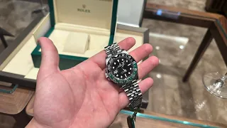 Buying a Rolex 'Sprite' GMT Master 2 from Rolex AD - 126720VTNR (Left Hand GMT)