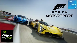 Forza Motorsport RTX 2060 FPS TEST | Forza Motorsport 2023 RTX 2060 & i5 12400F Benchmark