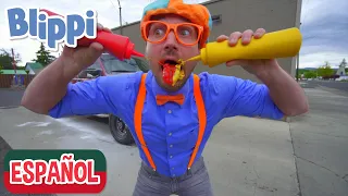 Auto Lavado de Blippi Español | Vehículos y Carritos para Niños | Videos Educativos