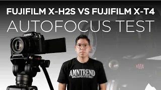 FUJIFILM X-H2S vs FUJIFILM X-T4 | AUTO FOCUS TEST | 2024