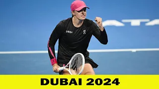 Iga Swiatek vs Sloane Stephens Highlights | Dubai 2024 | 2.20.2024