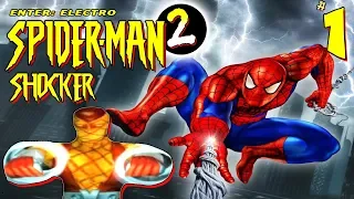 Spider-Man 2 Enter Electro (PS1) - Битва с Шокером (Прохождение) #1