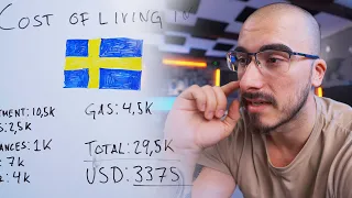 this is the cost of living in sweden...