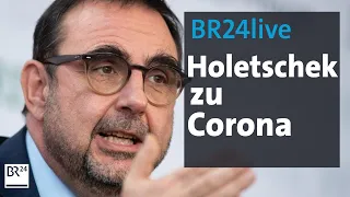 BR24live: Klaus Holetschek hält Corona-Regierungserklärung | BR24