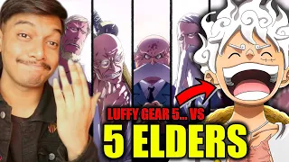 LUFFY vs 5 ELDERS Gonna Break the Internet!🤯ㅣOne Piece Chapter 1109 in Hindi