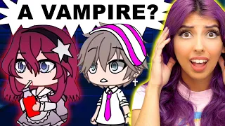 Can't Love a Vampire 🦇 (Gacha Life Mini Movie Reaction)