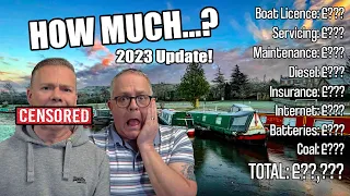 How Much It Costs To Live On a Narrowboat in 2023! Ep. 229