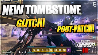 *NEW* SOLO Tombstone Glitch AFTER PATCH! (MW3 ZOMBIE GLITCH) (FULL WALK-THROUGH)