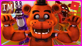 Roblox FNAF | Inadequate Mod | The FNAF 1 NPCs Have INVADED The Backrooms! [Part 2]