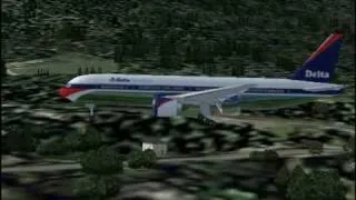 Landing at Innsbruck. FS2004