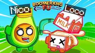 NICO, SCONFIGGE LOCO E DEI BOT CON DEI BOOMERANG!