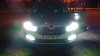 Škoda Superb Fernlichtassistent Adaptive Frontscheinwerfer Matrix LED Abblendlicht Fernlicht Test