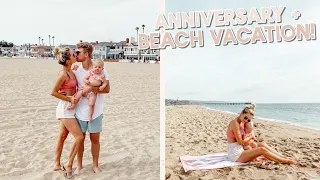 our beach vacation + 5 year wedding anniversary!