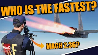 War Thunder - SPEED TESTS! WHICH aircraft is the FASTEST in game? TESTING some RUSSIAN & AMERICAN!