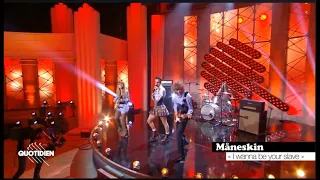 Måneskin - I wanna be your slave - exclusively for Quotidien, French TV