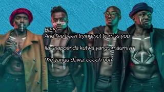 NANDY FT SAUTI SOL  KIZA KINENE  OFFICIAL VIDEO LYRICS