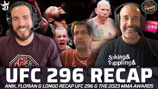 UFC 296 Recap with Jon Anik & Kenny Florian + Ray Longo on Edwards v. Covington & Awards - A&F.455