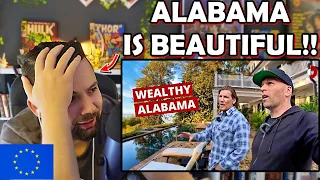 European Reacts to Exploring Wealthy Alabama - Peter Santenello