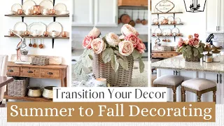 How To ReSet Your Home For Fall | Late Summer to Early Fall Decorating Ideas