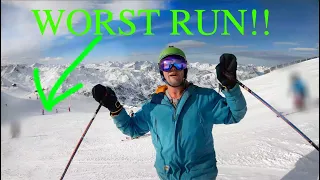 Skiing the "WORST" Run in Les 3 Valleys | Marcassin (4K)