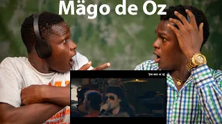 OUR FIRST TIME HEARING Mägo de Oz - Fiesta Pägana | Diabulus In Opera DVD" REACTION!!!