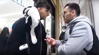 ICE POSEIDON GETS INTO A HEATED CONFRONTATION WITH VEXXED OVER NOT PAYING HIM MONEY OWED