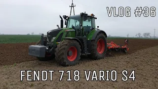 Fendt 718 Vario Profi S4 - Test w polu z Cultimerem - Agrolmet | VLOG #36