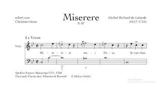 Michel-Richard Delalande - Miserere mei Deus, S. 87 (1706)