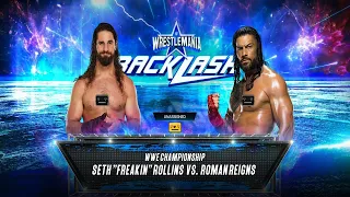 WWE 2K23 Seth Rollins VS Roman Reigns WWE CHAMPIONSHIP