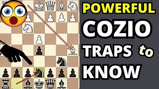 Mind-Blowing Cozio Defense Traps to Crush e4 & Ruy Lopez 😱🔥