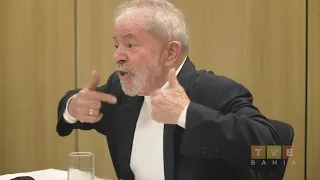 CHAMADA PARA ENTREVISTA DE LULA   JORNALISTA BOB FERNANDES